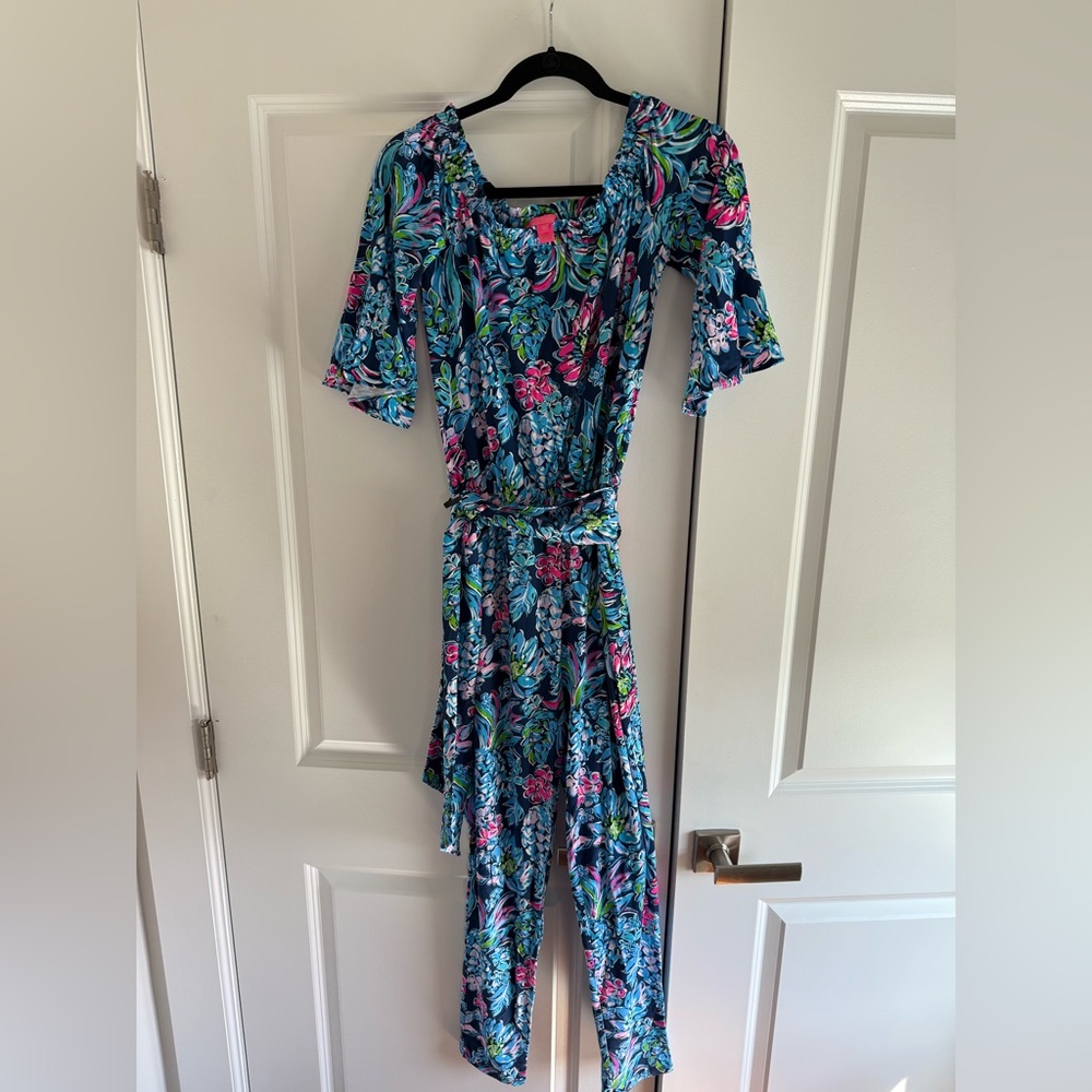 Lilly Pulitzer Pants Romper Size XS - Picture 1 of 2